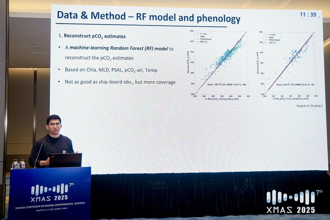Machine-learning pCO2 reconstruction presentation in Xiamen